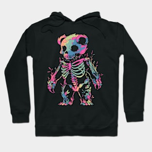 skeleton bear Hoodie